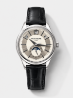 Patek Philippe 5205-001 Complications MoonPhase 1:1 Mirror Swiss Replica Watch Steel Grey Dial