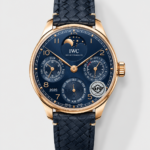 IWC Portuguese Perpetual Calendar Rose Gold Swiss Replica Watch REF. IW503312