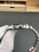 Santos De Cartier 1:1 Mirror Replica – 36MM Yellow Gold Two Tone Watch - Image 6