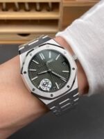 Audemars Piguet Royal Oak 15510ST 41MM Green Dial Super Clone Replica Watch - Image 10