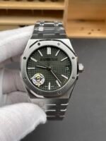 Audemars Piguet Royal Oak 15510ST 41MM Green Dial Super Clone Replica Watch - Image 4