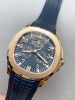 Patek Philippe Super Clone Aquanaut 5261R Swiss Replica in Rose Gold – 1:1 Mirror Edition - Image 4