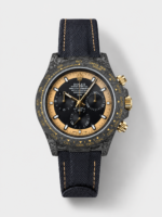 Rolex Cosmograph Daytona DiW CREAM INVERT GOLD Edition Carbon Fiber Replica Watch