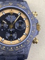 Rolex Cosmograph Daytona DiW CREAM INVERT GOLD Edition Carbon Fiber Replica Watch - Image 3