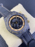 Rolex Cosmograph Daytona DiW CREAM INVERT GOLD Edition Carbon Fiber Replica Watch - Image 6
