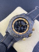 Rolex Cosmograph Daytona DiW CREAM INVERT GOLD Edition Carbon Fiber Replica Watch - Image 5