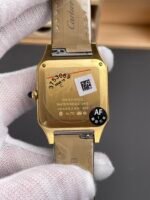 Cartier Santos Dumont 27MM Super Clone Edition Watch in Gold Casing - Image 5