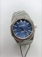 Audemars Piguet Royal Oak 41MM Blue Dial 904L Steel CALIBRE 4302 Movement 1:1 Mirror Replica - Image 3