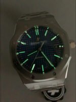 Audemars Piguet Royal Oak 41MM Blue Dial 904L Steel CALIBRE 4302 Movement 1:1 Mirror Replica - Image 9
