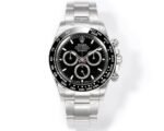 Rolex Cosmograph Daytona 126500LN Black Dial Original Cal.4131 Movement – Ultimate 904L Steel Watch