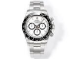 Rolex Cosmograph Daytona 126500LN White Dial Original Cal.4131 Movement – Ultimate 904L Steel Watch